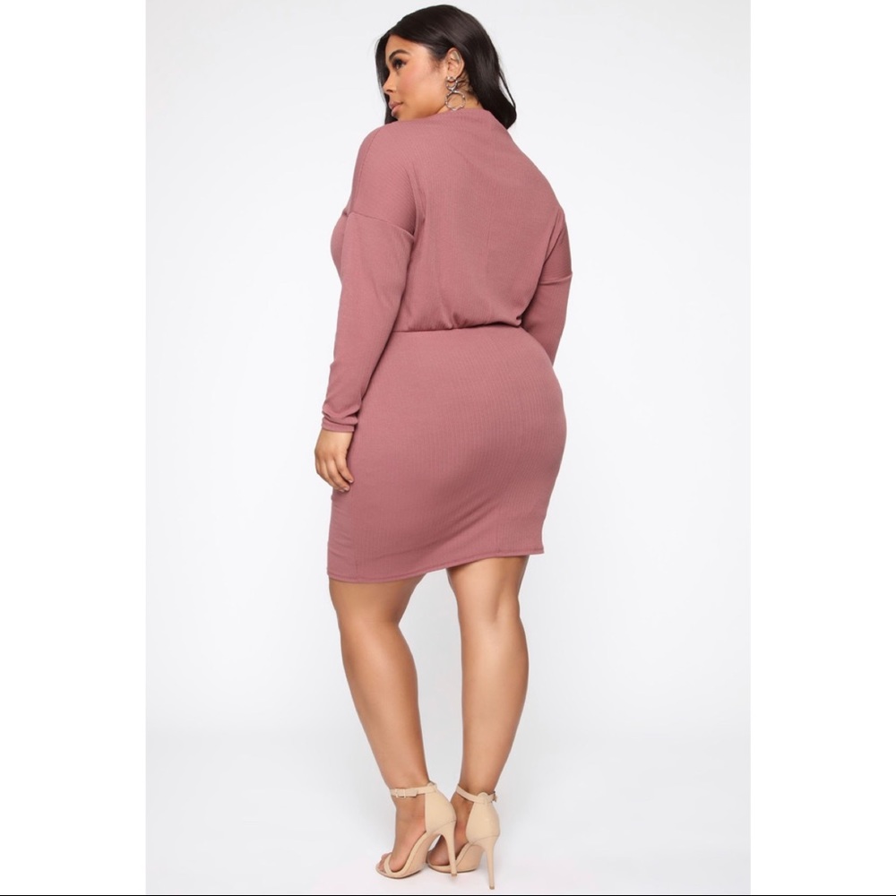 Fashionnova Ribbed Mini Dress - Picture 2 of 7